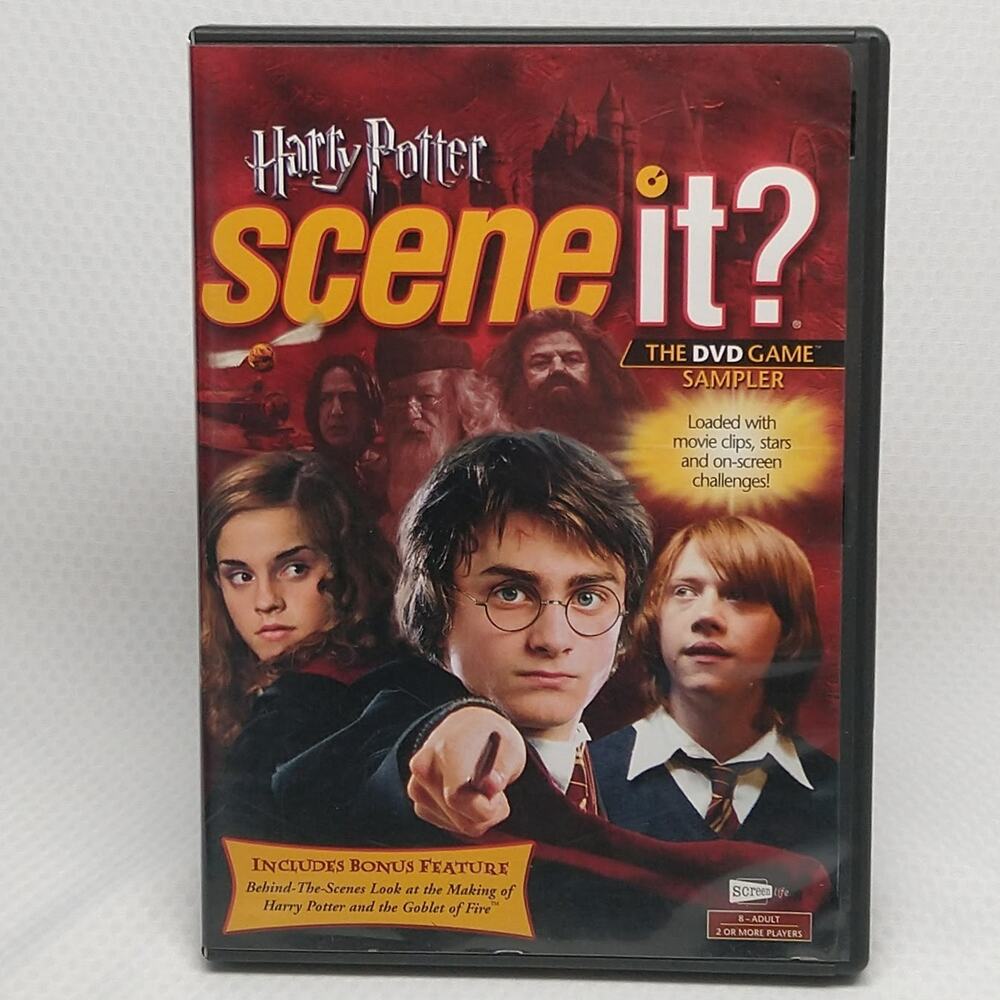 Harry Potter Scene It The DVD Game Sampler 2006 Trivia Promo Disc